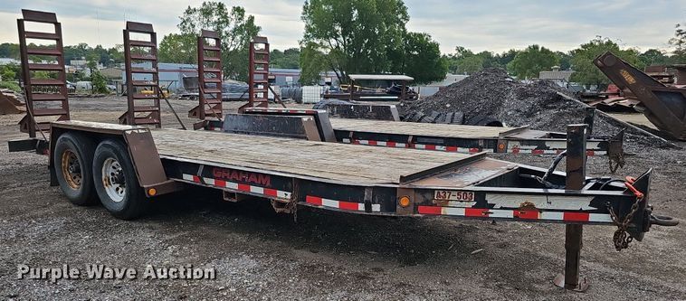 image for item DO2906 2014 Towmaster Trailers TC-14D  equipment trailer