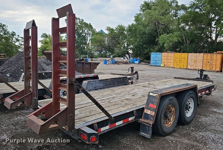 image for item DO2906 2014 Towmaster Trailers TC-14D  equipment trailer