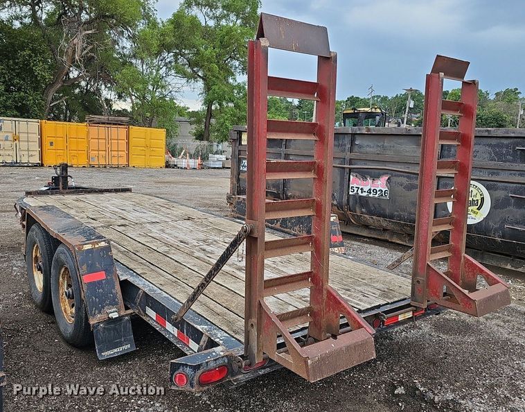 image for item DO2906 2014 Towmaster Trailers TC-14D  equipment trailer