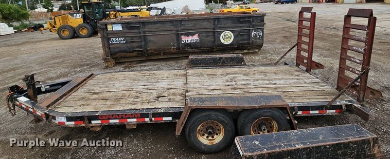 image for item DO2906 2014 Towmaster Trailers TC-14D  equipment trailer