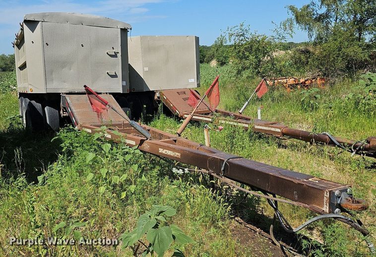 image for item DQ0125 1990 Cornhusker Pup  end dump pup trailer