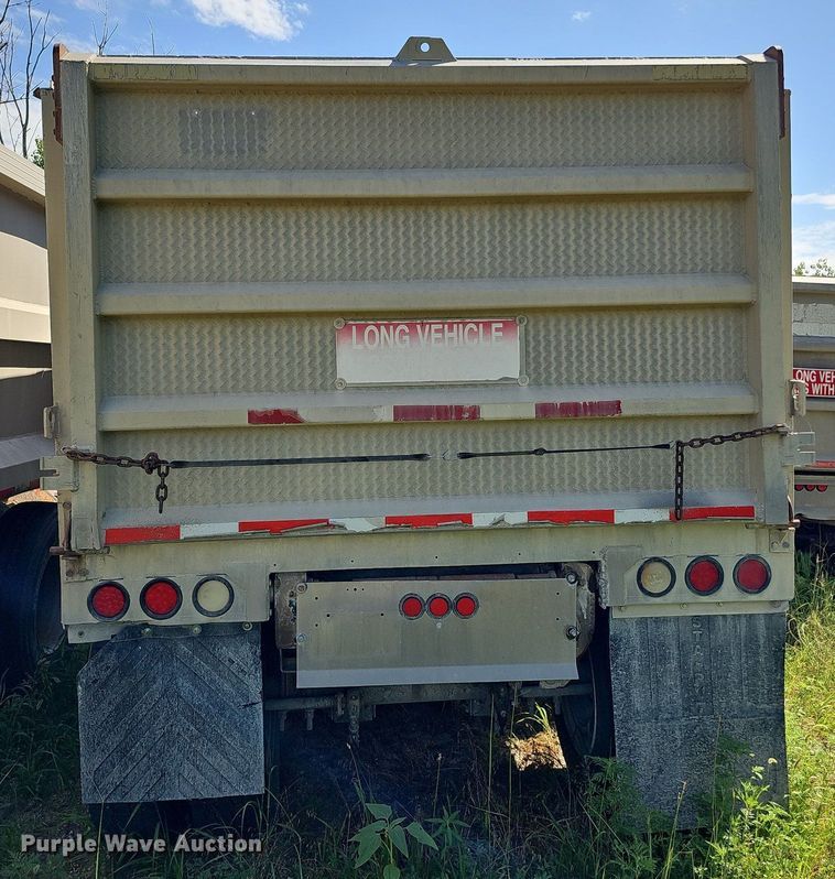 image for item DQ0125 1990 Cornhusker Pup  end dump pup trailer