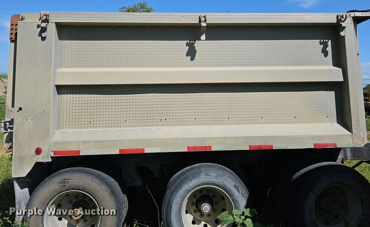 image for item DQ0125 1990 Cornhusker Pup  end dump pup trailer