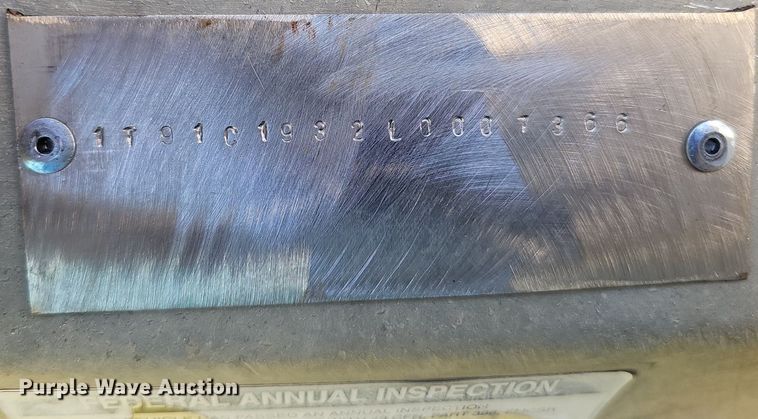 image for item DQ0125 1990 Cornhusker Pup  end dump pup trailer