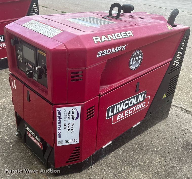 image for item DQ0855 Lincoln Electric Ranger 330MPX  welder/generator