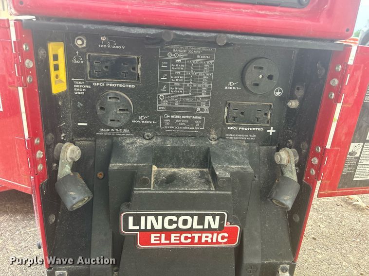 image for item DQ0855 Lincoln Electric Ranger 330MPX  welder/generator