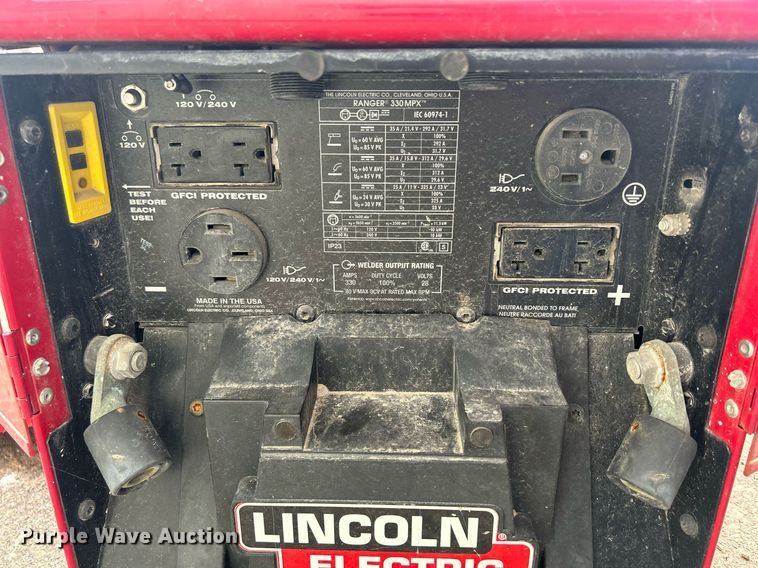 image for item DQ0855 Lincoln Electric Ranger 330MPX  welder/generator