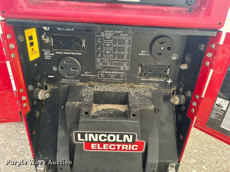 image for item DQ0856 Lincoln Electric Ranger 330MPX  welder/generator