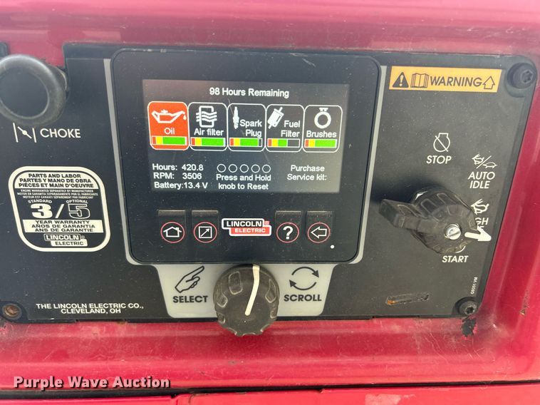 image for item DQ0856 Lincoln Electric Ranger 330MPX  welder/generator