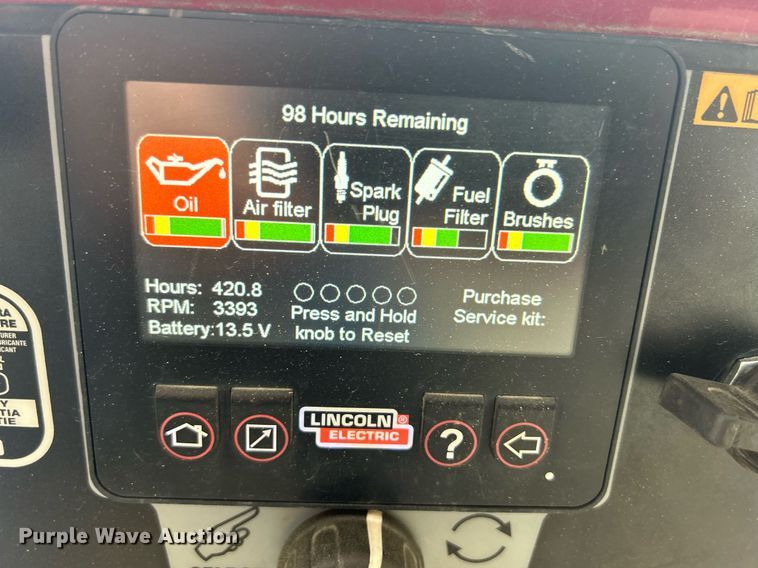 image for item DQ0856 Lincoln Electric Ranger 330MPX  welder/generator