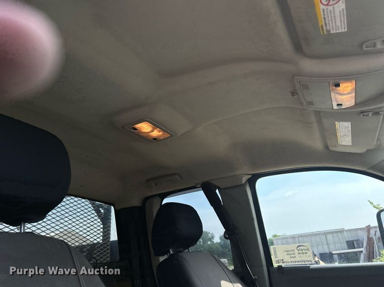 image for item DQ0860 2009 GMC Sierra 3500HD  Ext. Cab flatbed pickup truck