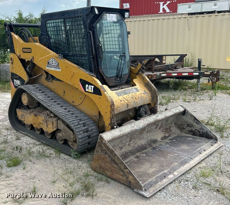 image for item DQ0864 2011 Caterpillar 259B3  tracked skid steer loader