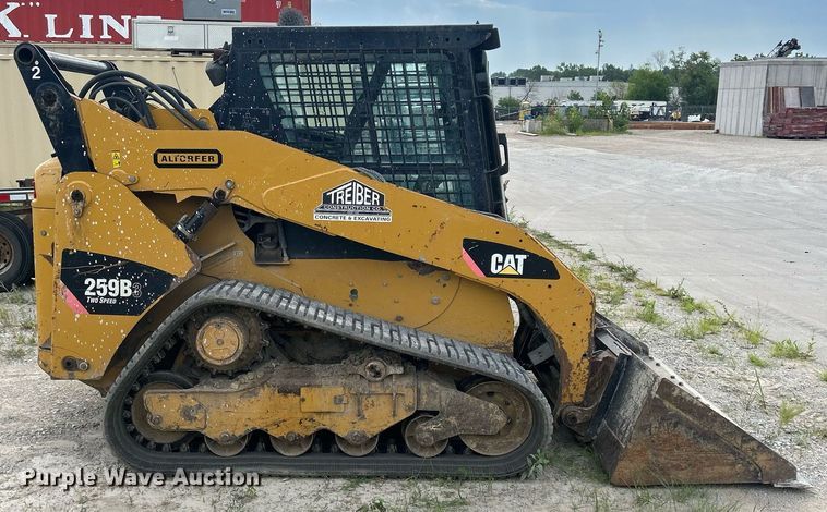 image for item DQ0864 2011 Caterpillar 259B3  tracked skid steer loader
