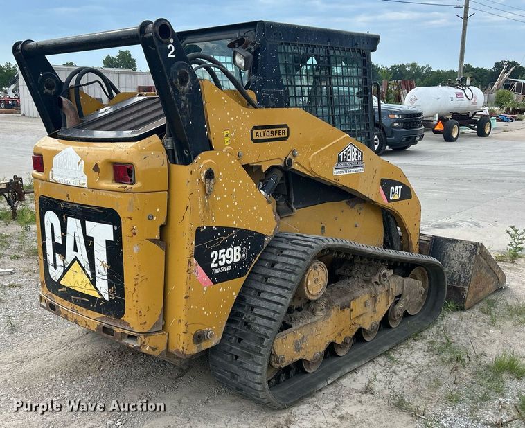 image for item DQ0864 2011 Caterpillar 259B3  tracked skid steer loader