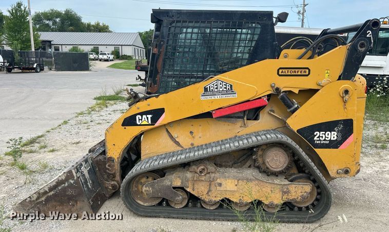 image for item DQ0864 2011 Caterpillar 259B3  tracked skid steer loader