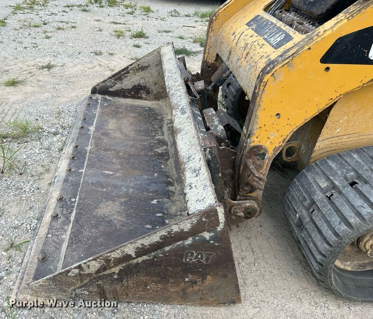 image for item DQ0864 2011 Caterpillar 259B3  tracked skid steer loader