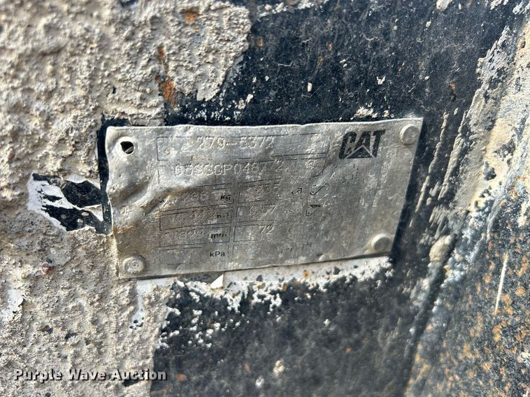 image for item DQ0864 2011 Caterpillar 259B3  tracked skid steer loader