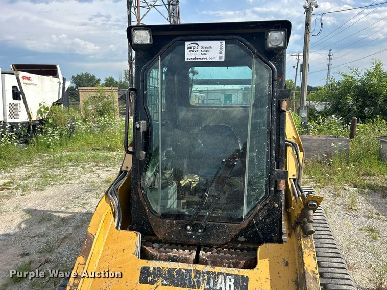image for item DQ0864 2011 Caterpillar 259B3  tracked skid steer loader
