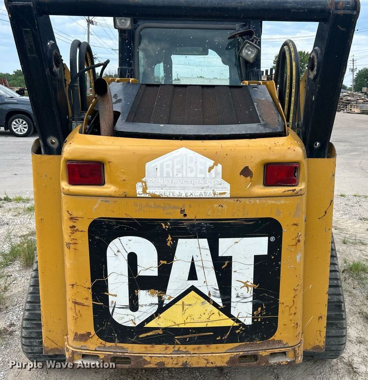 image for item DQ0864 2011 Caterpillar 259B3  tracked skid steer loader