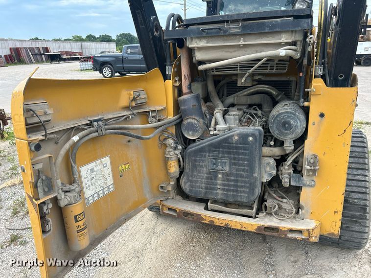 image for item DQ0864 2011 Caterpillar 259B3  tracked skid steer loader