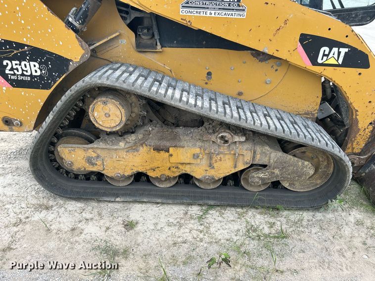 image for item DQ0864 2011 Caterpillar 259B3  tracked skid steer loader