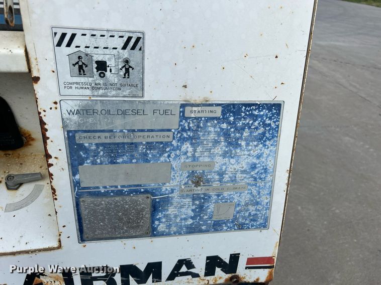 image for item DQ0865 Airman PDS270S  air compressor