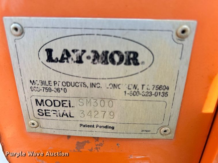 image for item DQ0869 2013 Lay Mor SweepMaster 300  broom