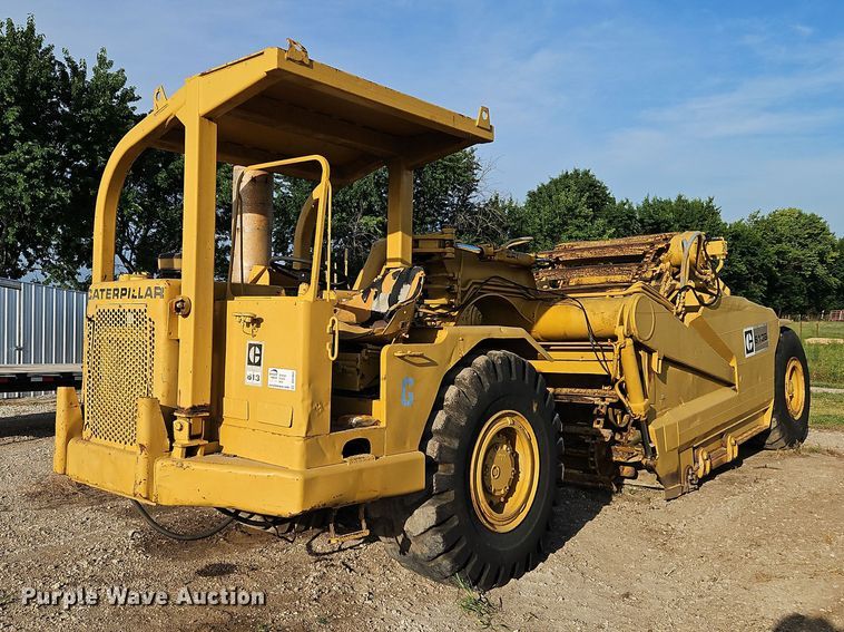 image for item DQ1804 1974 Caterpillar 613B  elevating scraper