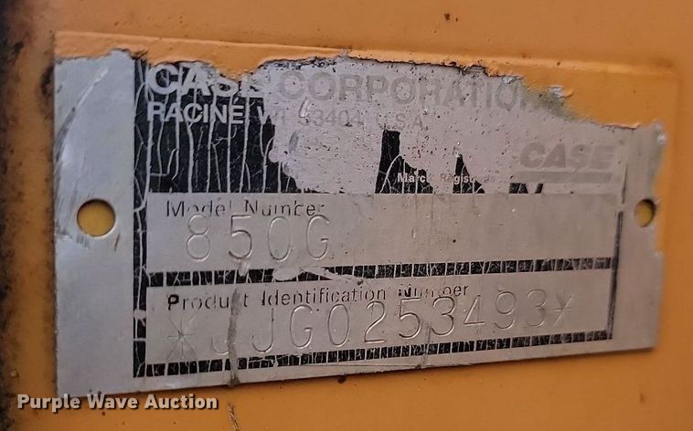 image for item DQ7473 1997 Case 850G  dozer