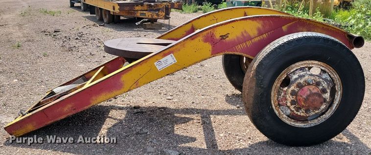 image for item DQ7498 Timpte J.D. 10  fifth wheel jeep