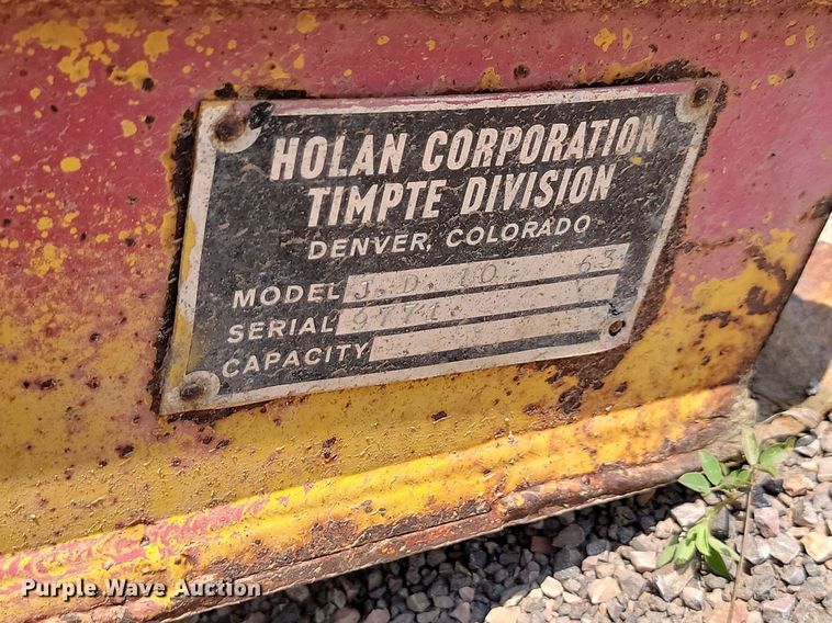 image for item DQ7498 Timpte J.D. 10  fifth wheel jeep