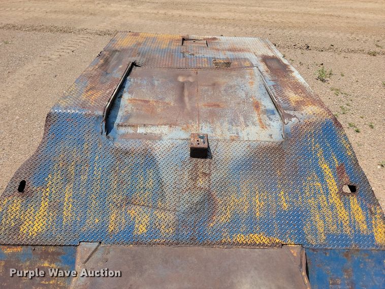 image for item DQ7500 1969 Twamco SDDLBXHT2  drop deck equipment trailer