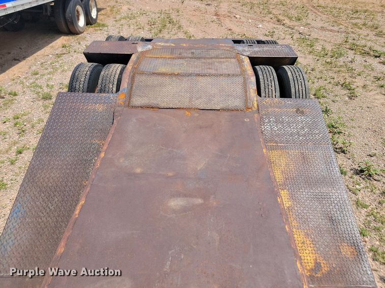 image for item DQ7500 1969 Twamco SDDLBXHT2  drop deck equipment trailer