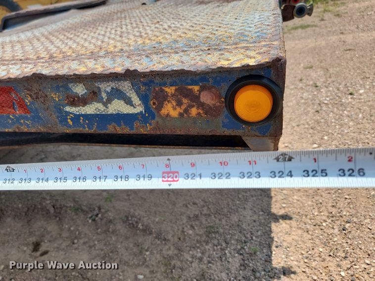 image for item DQ7500 1969 Twamco SDDLBXHT2  drop deck equipment trailer