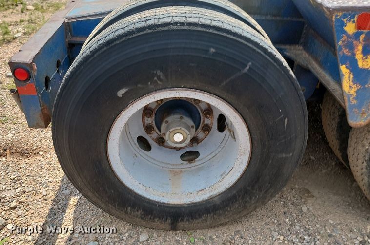 image for item DQ7500 1969 Twamco SDDLBXHT2  drop deck equipment trailer