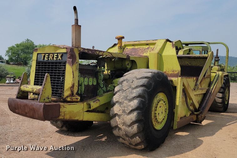 image for item DQ7502 1973 Terex TS-14B  conventional scraper