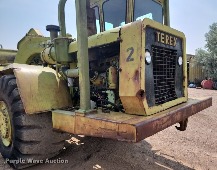 image for item DQ7502 1973 Terex TS-14B  conventional scraper