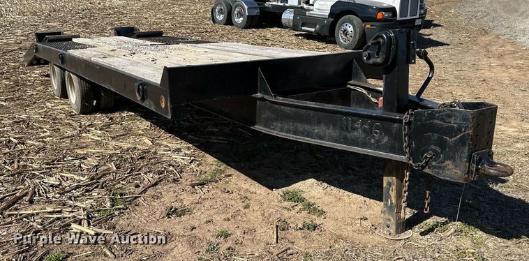 image for item DR5174 1994 Talbert  equipment trailer
