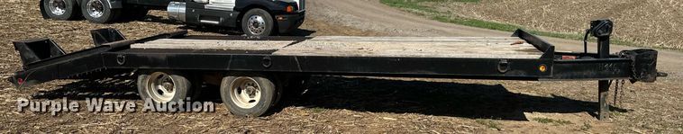 image for item DR5174 1994 Talbert  equipment trailer