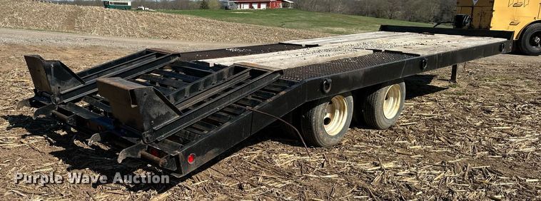 image for item DR5174 1994 Talbert  equipment trailer