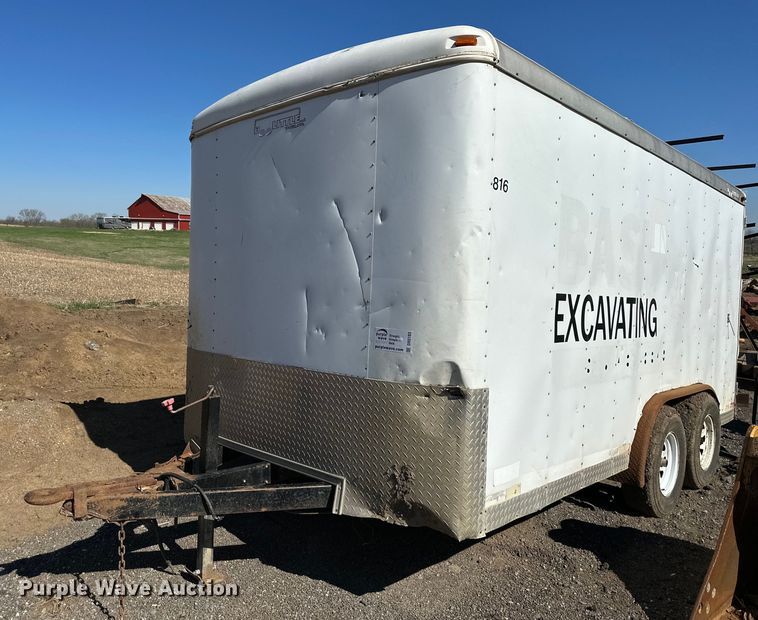 image for item DR5183 Doolittle  enclosed cargo trailer