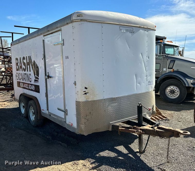 image for item DR5183 Doolittle  enclosed cargo trailer