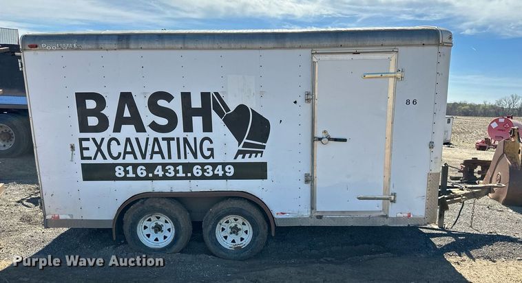 image for item DR5183 Doolittle  enclosed cargo trailer