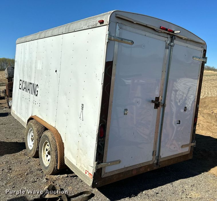 image for item DR5183 Doolittle  enclosed cargo trailer