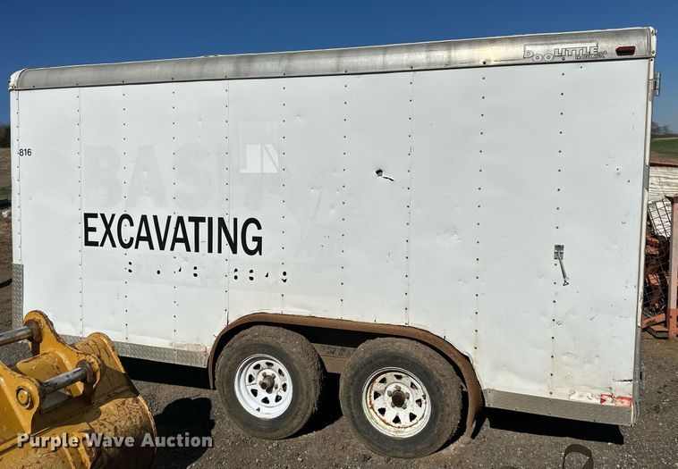 image for item DR5183 Doolittle  enclosed cargo trailer