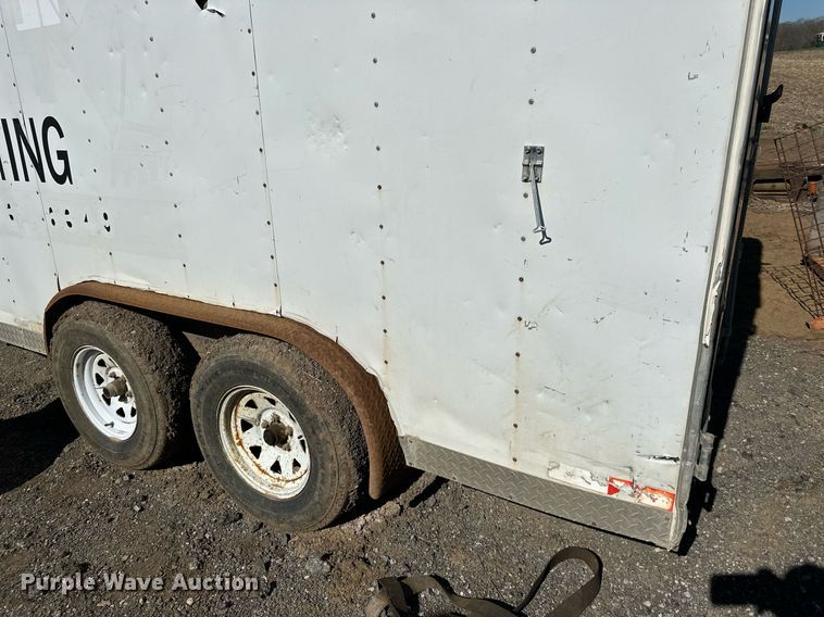 image for item DR5183 Doolittle  enclosed cargo trailer