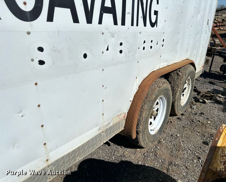 image for item DR5183 Doolittle  enclosed cargo trailer