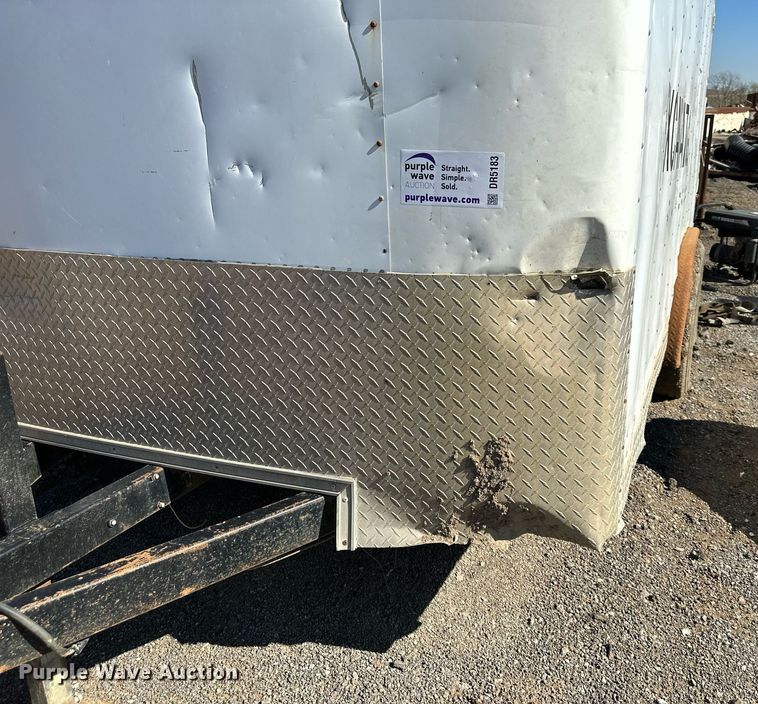 image for item DR5183 Doolittle  enclosed cargo trailer