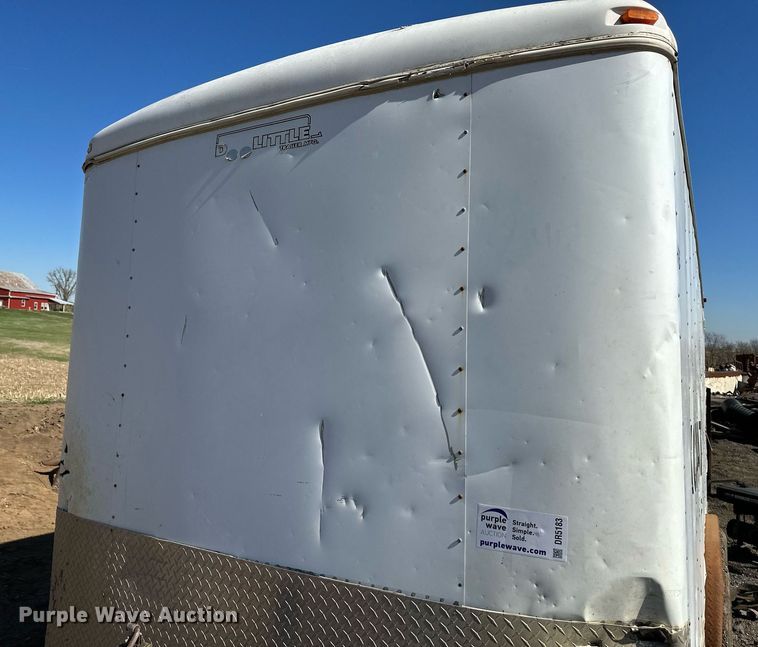 image for item DR5183 Doolittle  enclosed cargo trailer