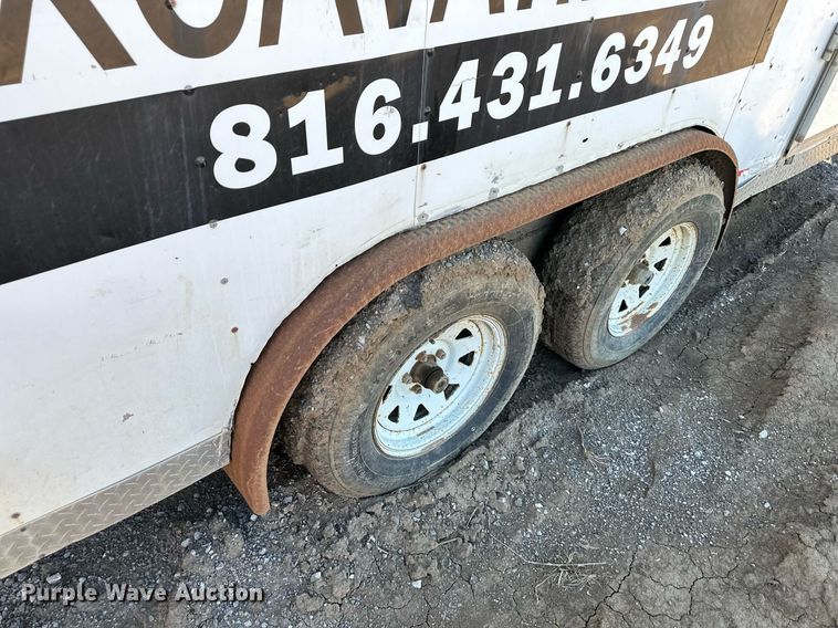 image for item DR5183 Doolittle  enclosed cargo trailer